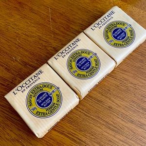 3 L’Occitane vegetable soaps